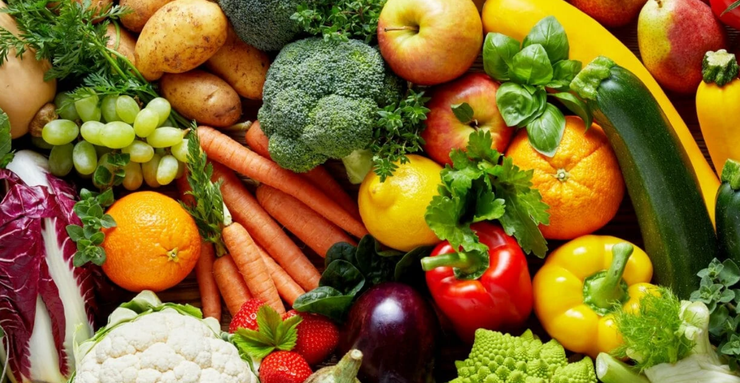 Frutta e verdura - fruits and vegetables